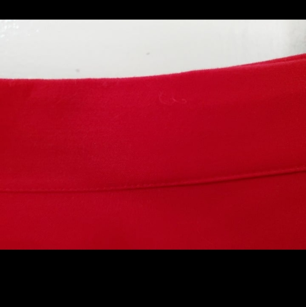 SOLD! Modcloth Red Midiskirt - Picture 5 of 6